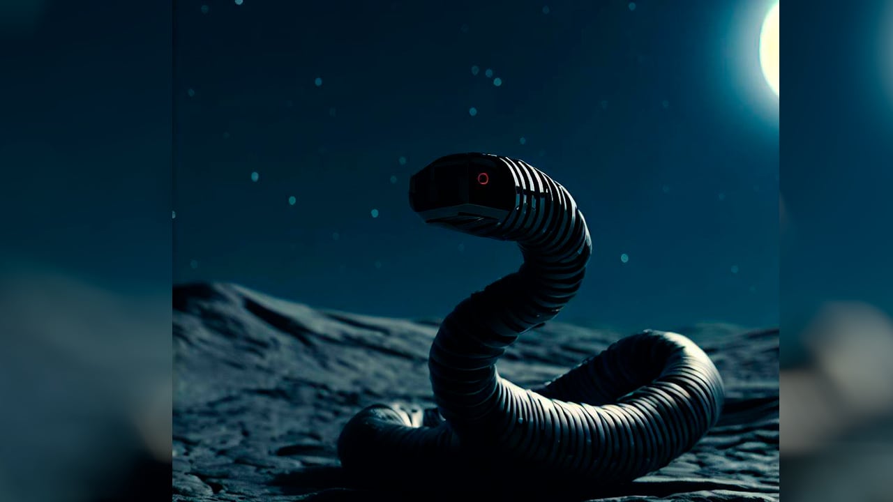 La Nasa está desarrollando un robot con forma de serpiente para explorar las lunas de Saturno