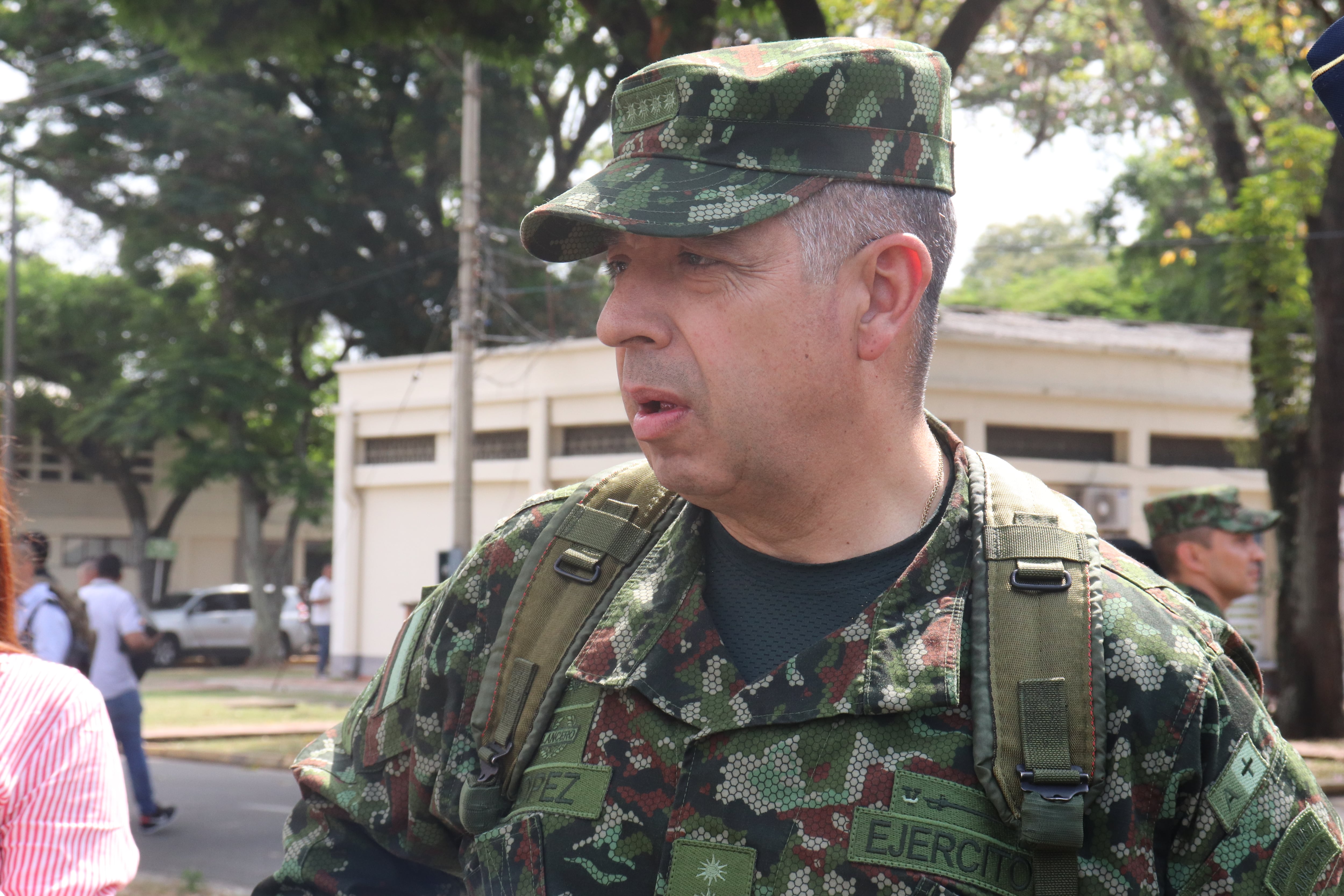 General Hugo Alejandro López Barreto Comandante Fuerzas Militares