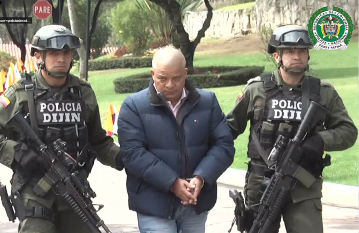 1.658 capturados  en 2013. Febrero 6: Jacinto Fuentes Germán, alias Don Leo. Jefe en Antioquia, Bolívar y Córdoba.