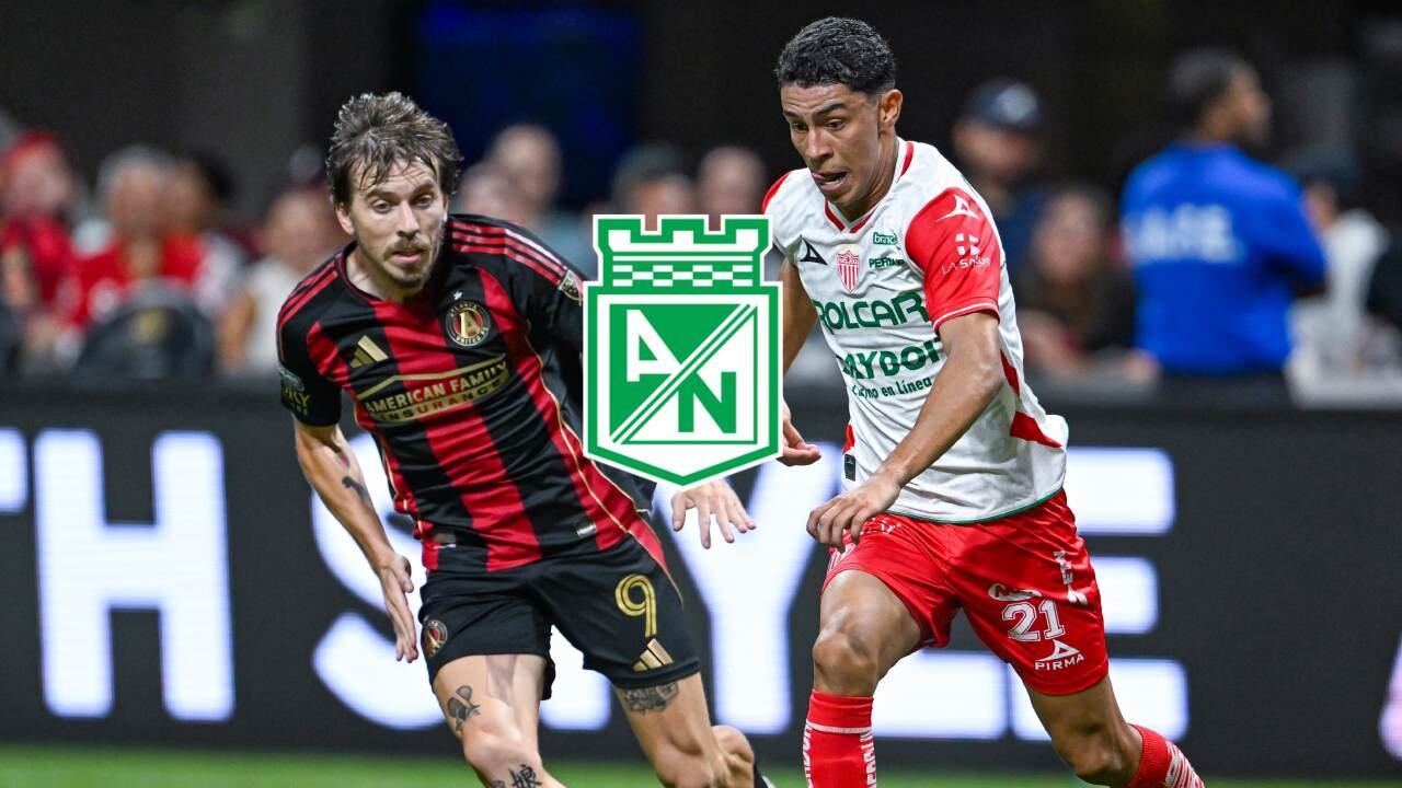 Johan Rojas con el Necaxa en la Leagues Cup contra Atlanta United.