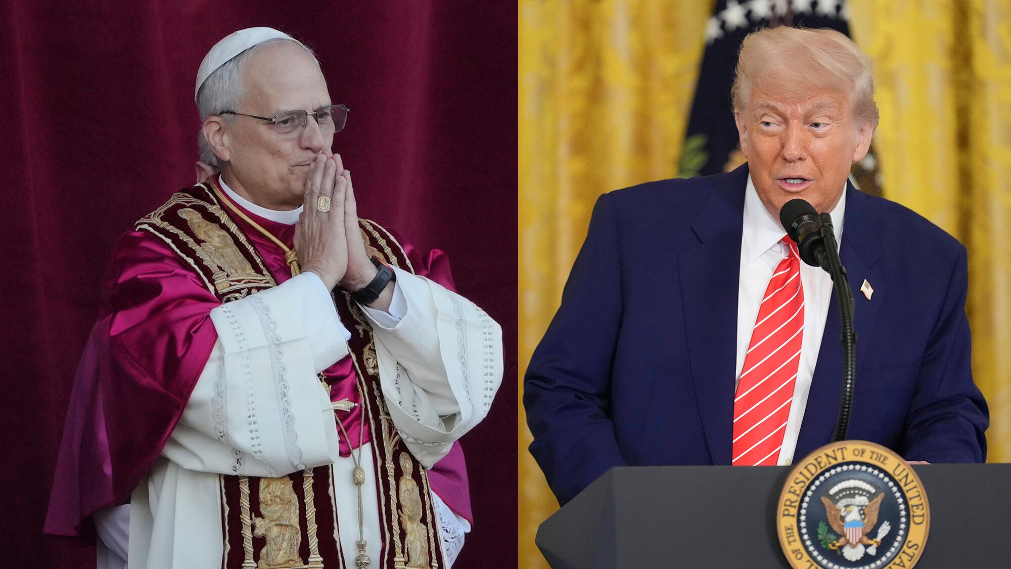Papa León XIV Donald Trump