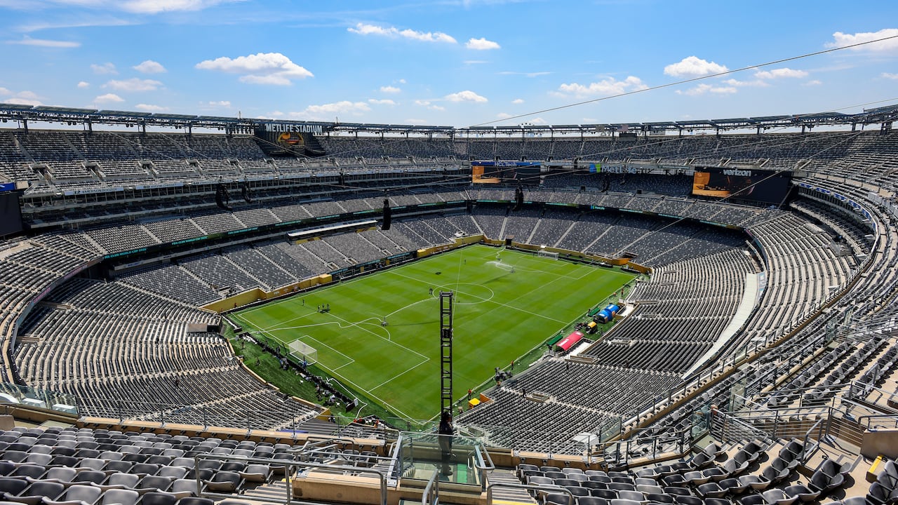 Vista general del interior del Estadio MetLife, sede de la final de la Copa Mundial de la FIFA 2026
