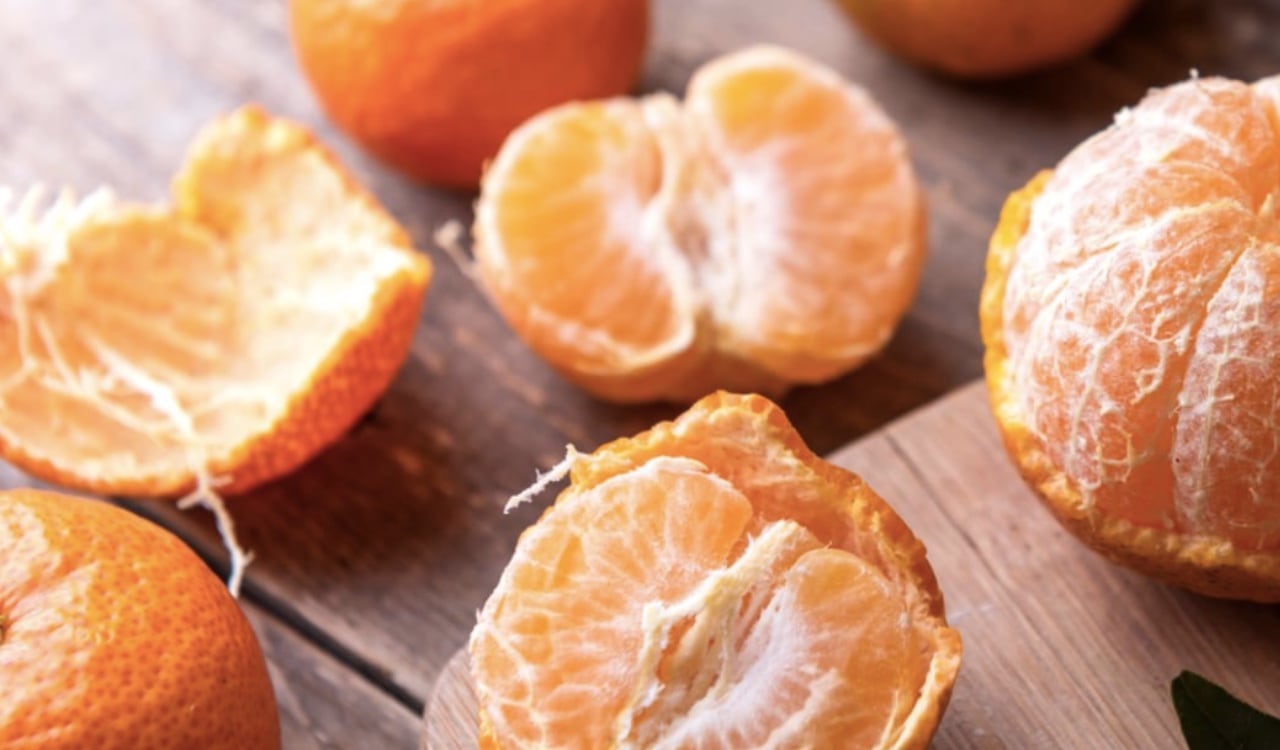 La mandarina también es una aliada de la piel