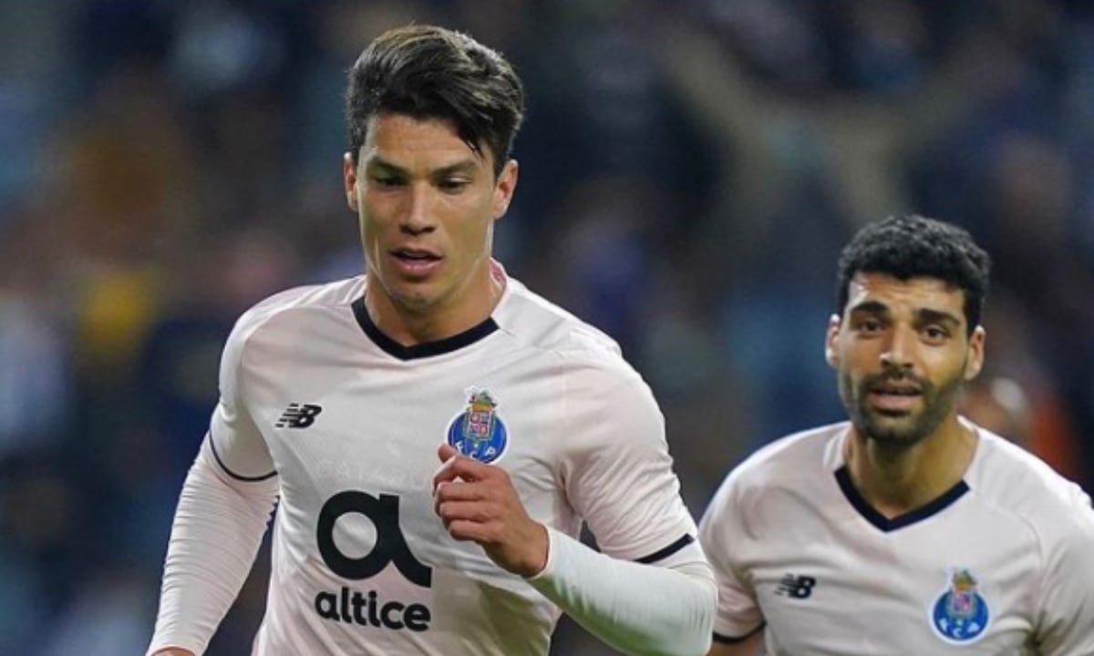 Matheus Uribe, jugador del Porto de Portugal. Foto: Instagram oficial - matheus_uribe