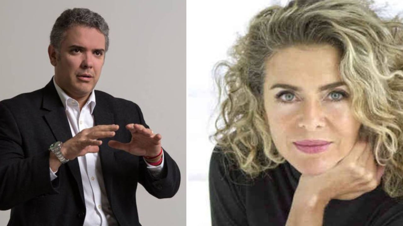 Iván Duque - Margarita Rosa. Fotomontaje Semana