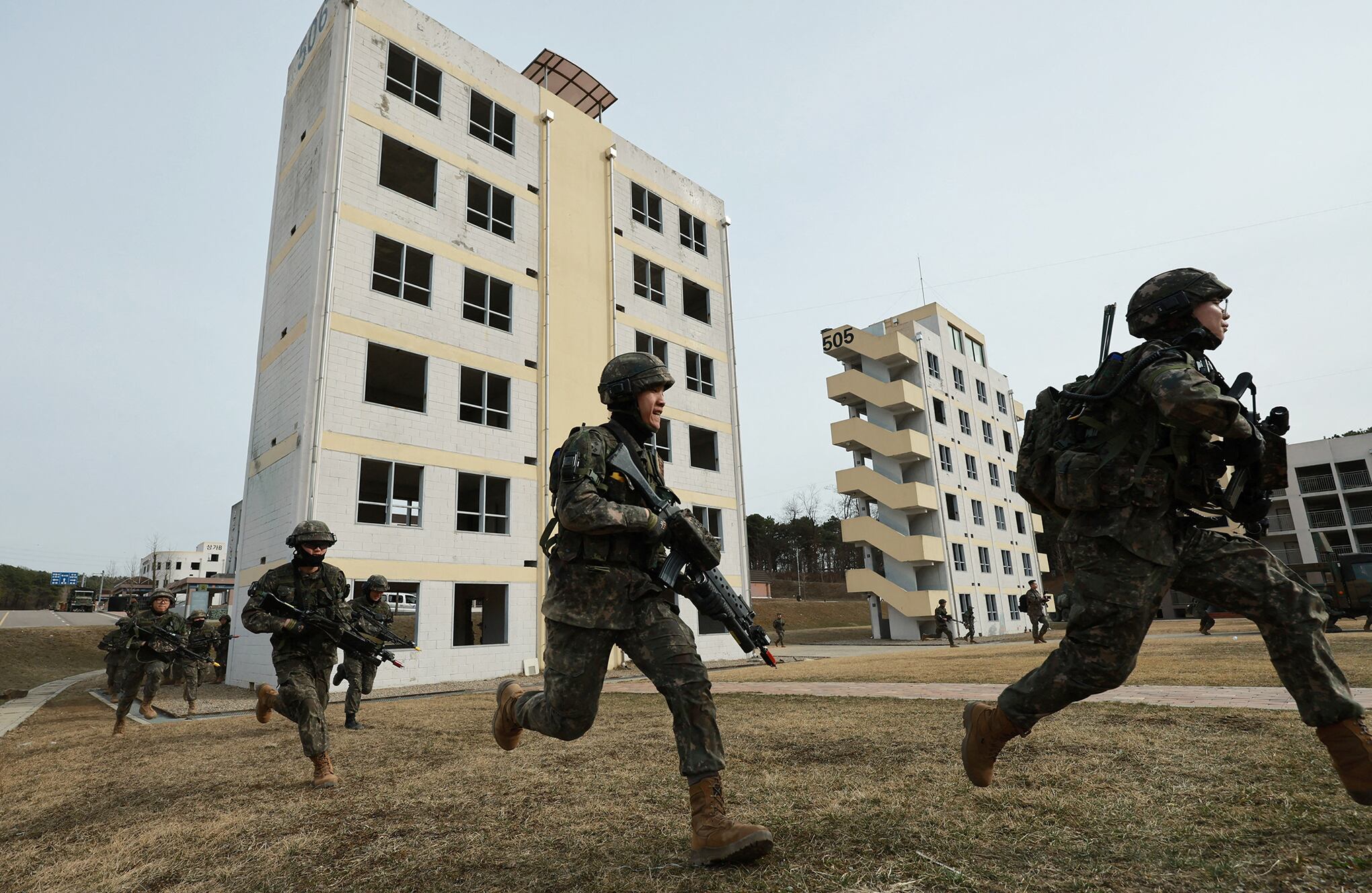 En imágenes : Corea del Sur y Estados Unidos realizan ejercicios militares conjuntos.
