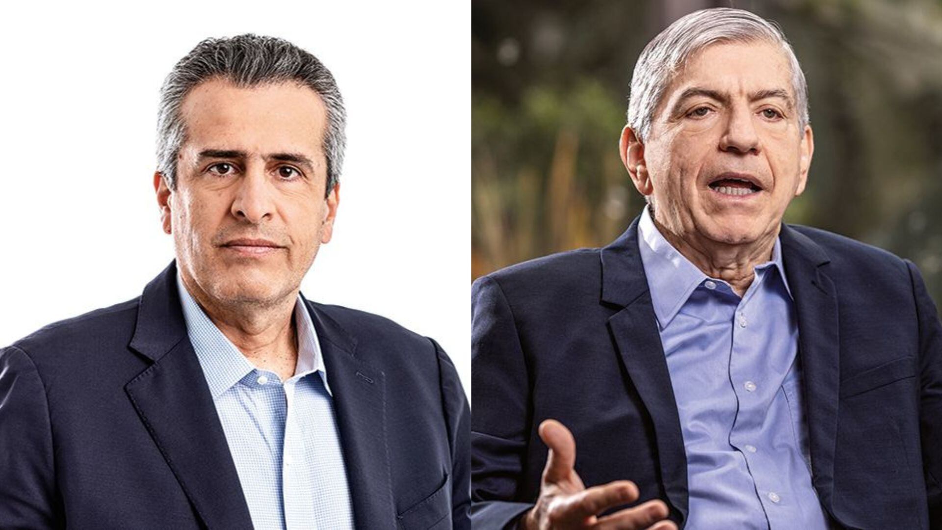 Luis Fernando Velasco y César Gaviria.