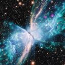 La 'nebulosa mariposa' fue captada por el Observatorio Chandra X-ray. Foto: Instagram @nasahubble.