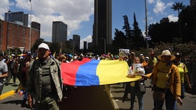 Manifestaciones en contra de Gustavo Petro