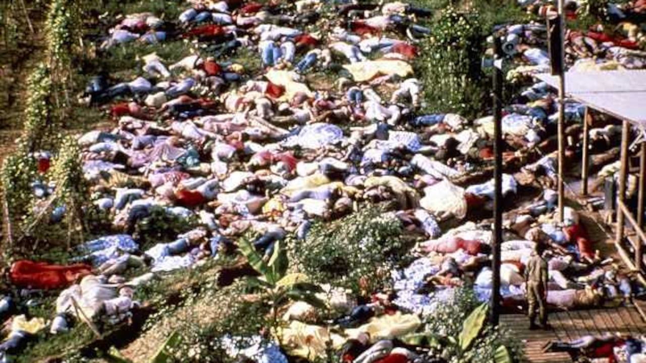 El 18 de noviembre de 1978 ocurrió el que es considerado el mayor suicidio colectivo de la historia: murieron 918 personas.