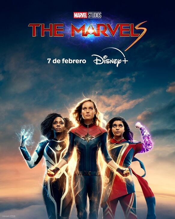 The Marvels es uno de los estrenos que llega a Disney+
