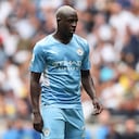 LONDON, ENGLAND - AUGUST 15: Benjamin Mendy of Manchester City during the Premier League match between Tottenham Hotspur and Manchester City at Tottenham Hotspur Stadium on August 15, 2021 in London, England. (Photo by James Williamson - AMA/Getty Images)