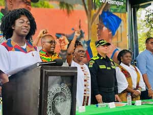 El municipio de Mahates, Bolívar; fue el epicentro del lanzamiento de la estrategia sobre el enfoque étnico y diferencial para la transformación policial.