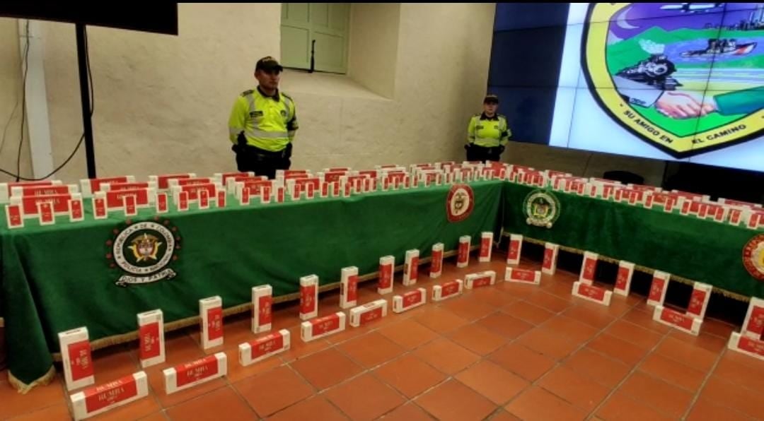 El cargamento de Cigarrillos está avaluado en 30 millones de pesos