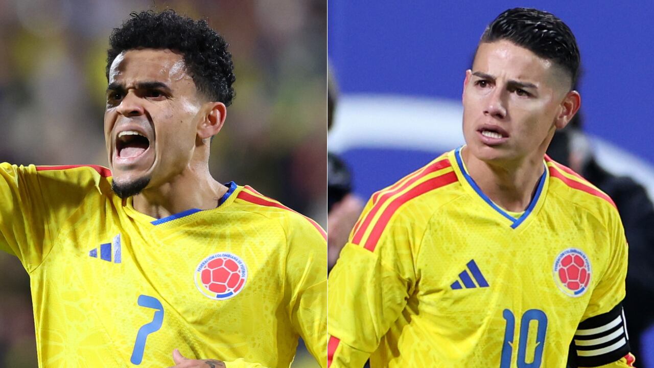 Luis Díaz y James Rodríguez son los dos referentes de Selección Colombia de cara al Mundial 2026.
