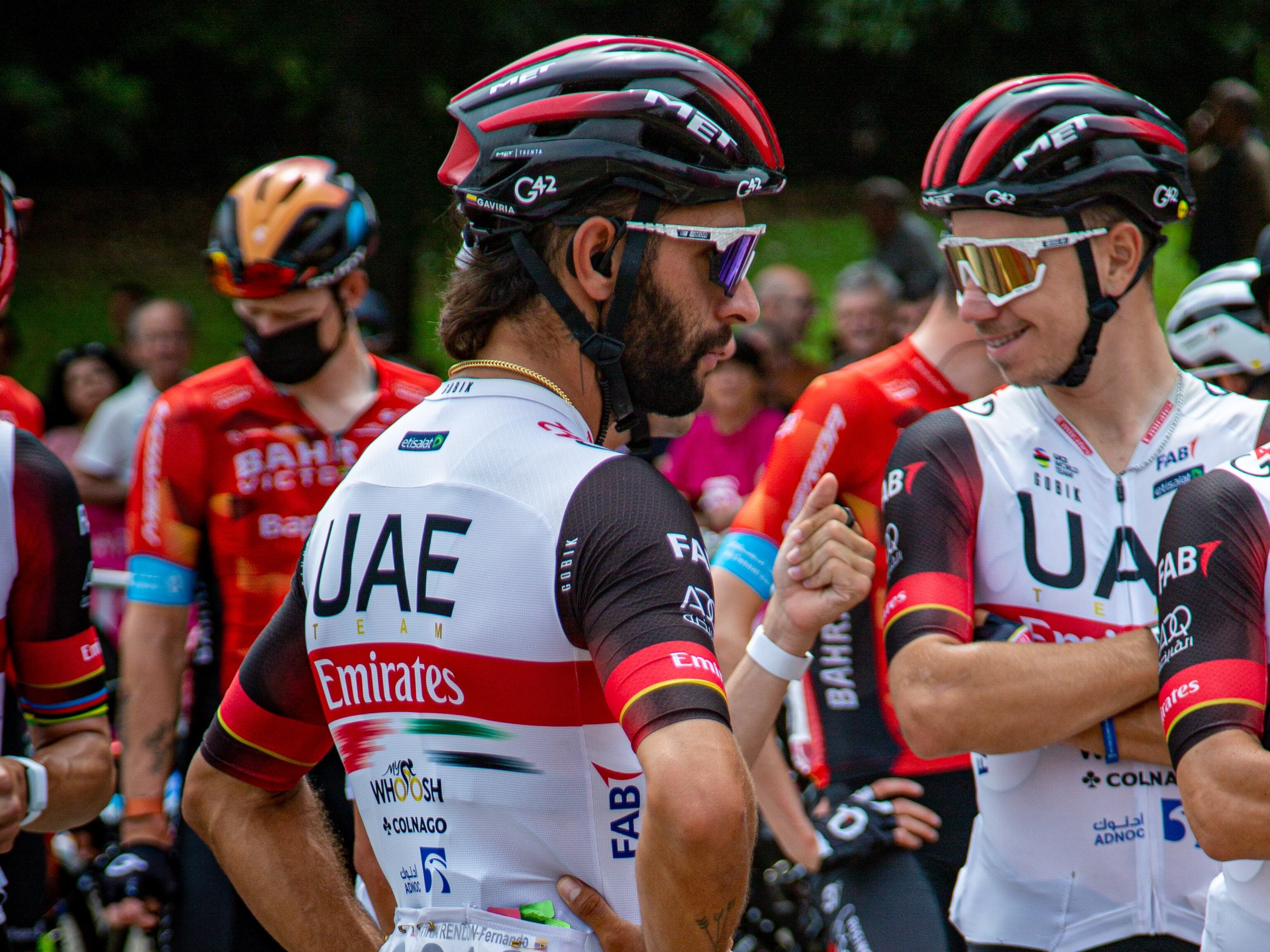 Fernando Gaviria, miembro del equipo UAE Emirates