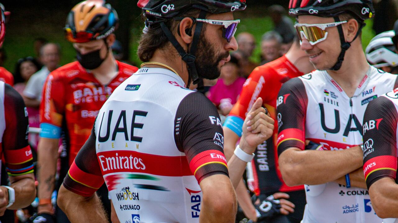 Fernando Gaviria, miembro del equipo UAE Emirates - Foto: Semana