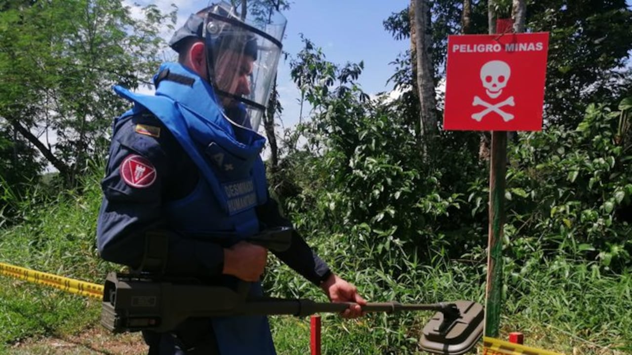 26 municipio de Santander han sido declarados libres de minas.