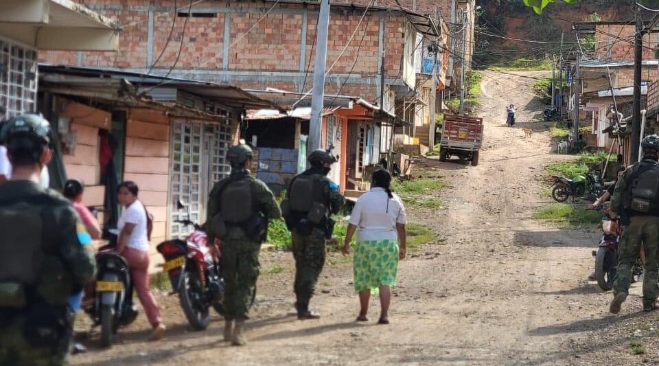 El Plateado y La Hacienda serían los corregimientos amenazados.