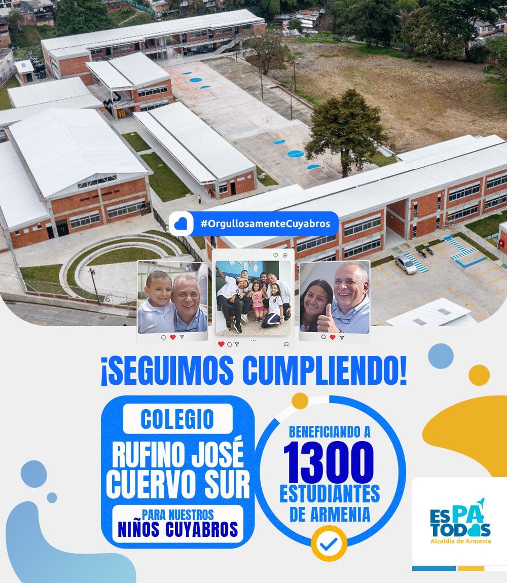 EL colegio beneficia a cerca de 1.300 estudiantes