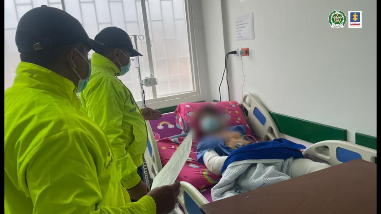 Captura de uno de los presuntos responsables del homicidio del capitán Jesús Solano en Soacha.