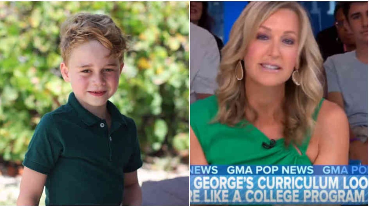 El príncipe George y Lara Spencer