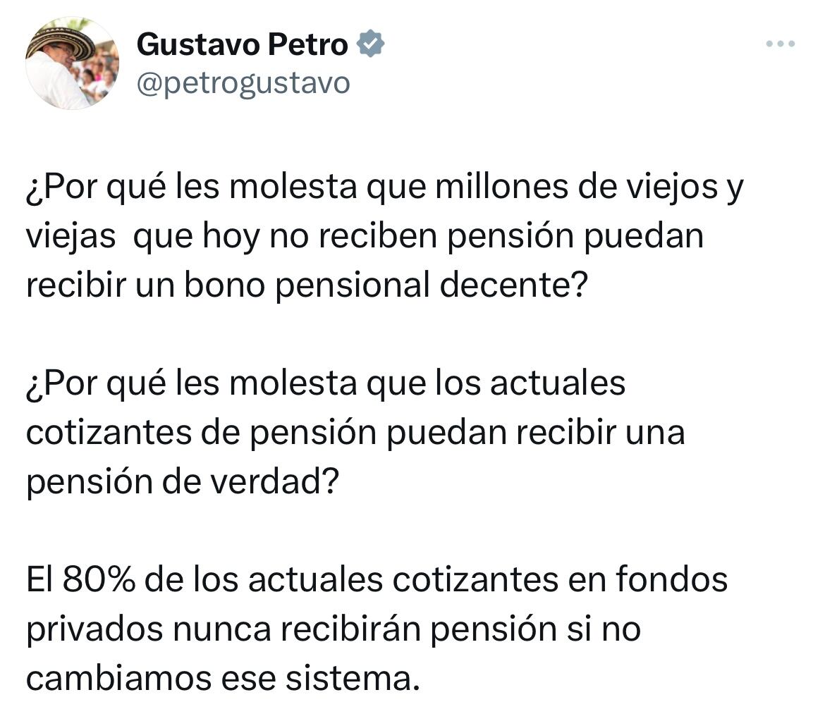 Mensaje presidente Gustavo Petro