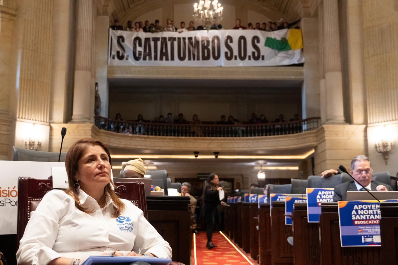 Defensora del pueblo, Iris Marín.