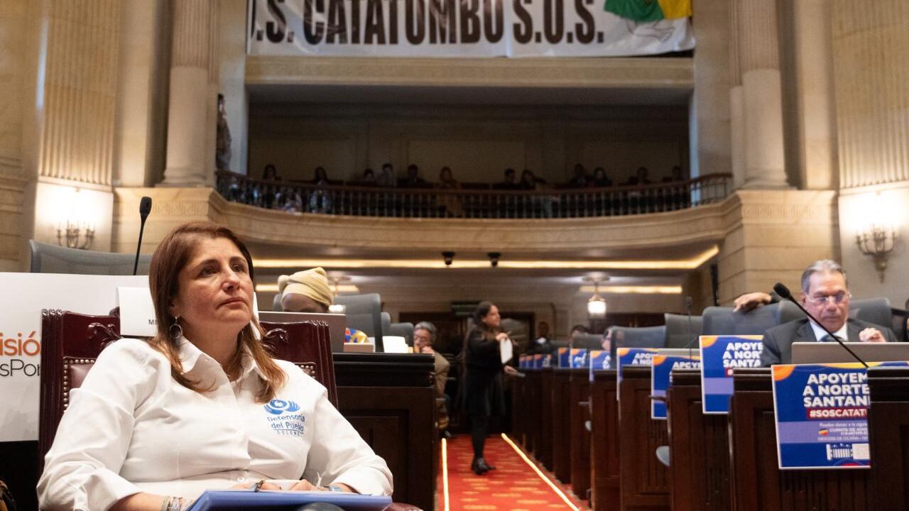 Defensora del pueblo, Iris Marín.