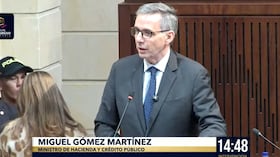 Miguel Gómez, ministro de Hacienda