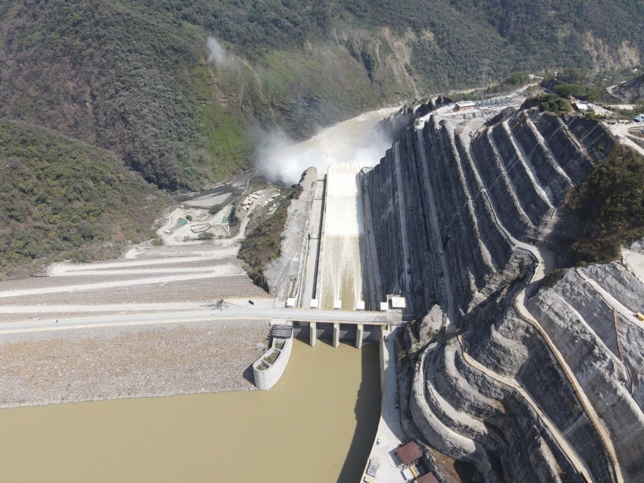 Obras en Hidroituango. Foto: EPM
