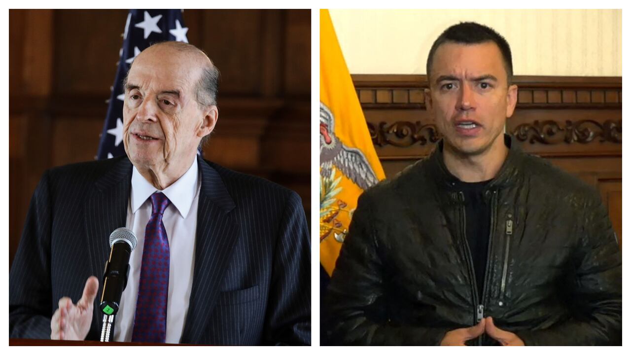 Álvaro Leyva y Daniel Noboa.