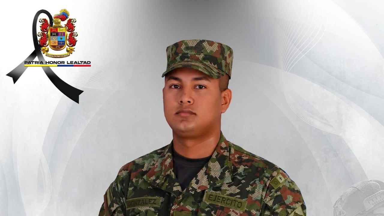 El soldado profesional Luis Miguel González Salgado murió tras un accidente en Santa Marta.