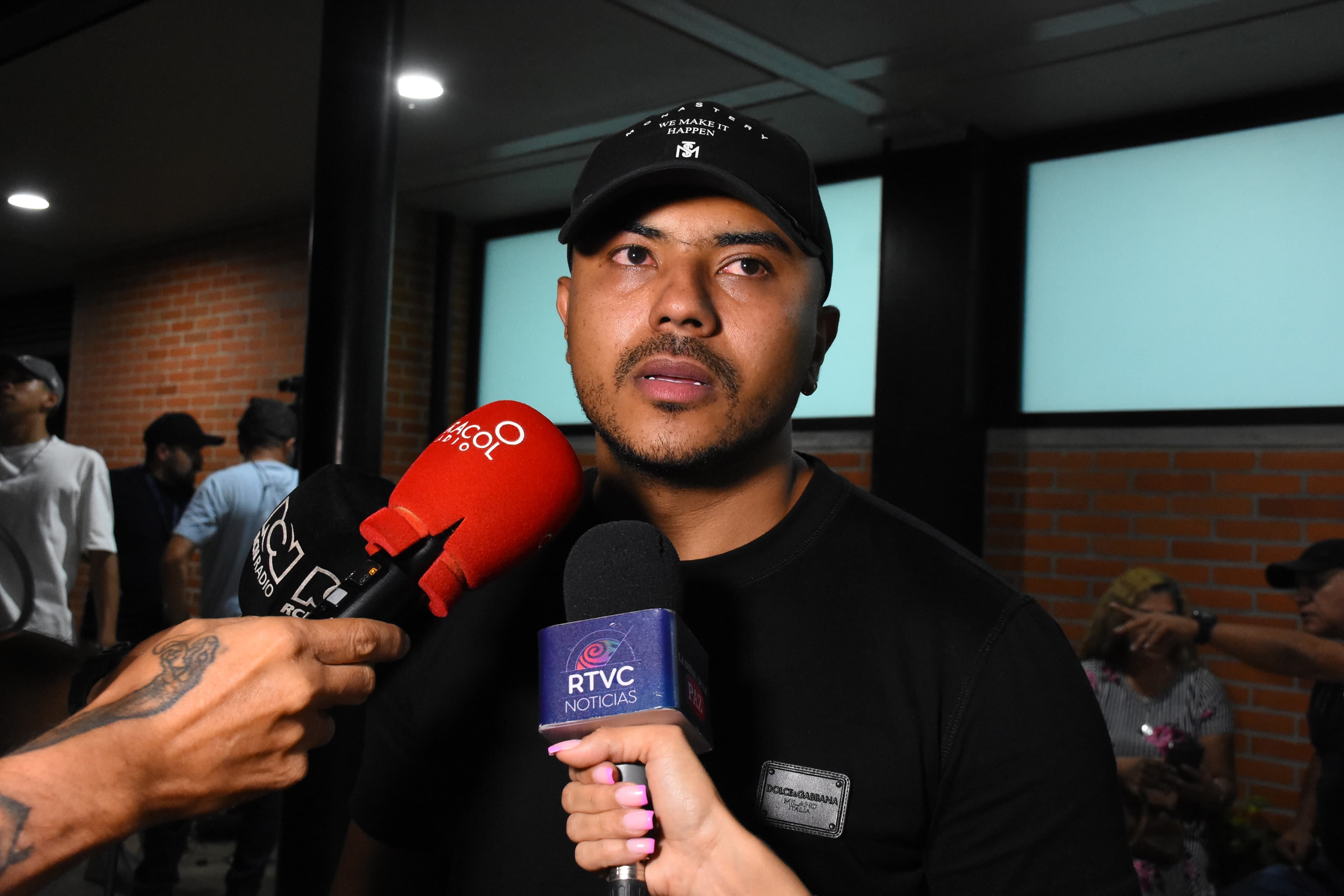 Joshua Suárez, padrastro del menor recientemente liberado.