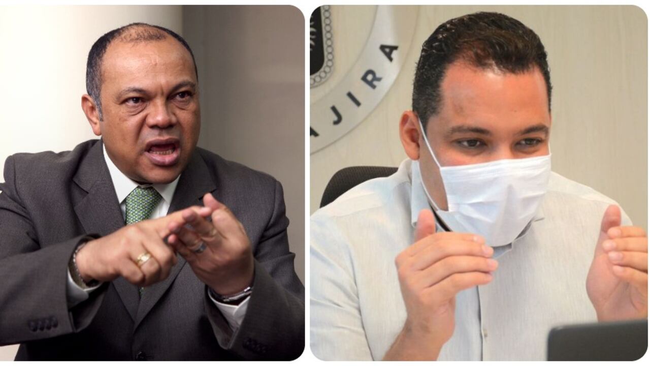 Luis Colmenares y Nemesio Roys.