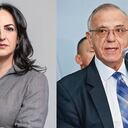 María Fernanda Cabal e Iván Velásquez.