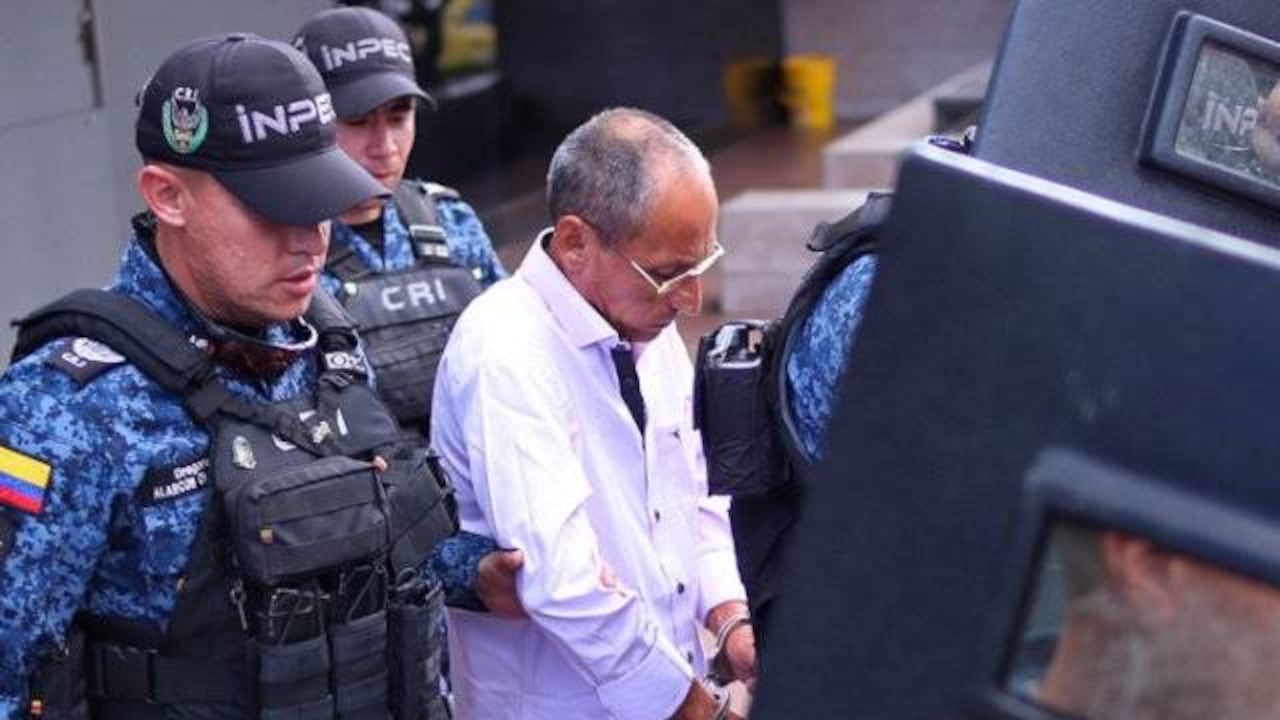 Exparamilitar Carlos Enrique Vélez. Colprensa