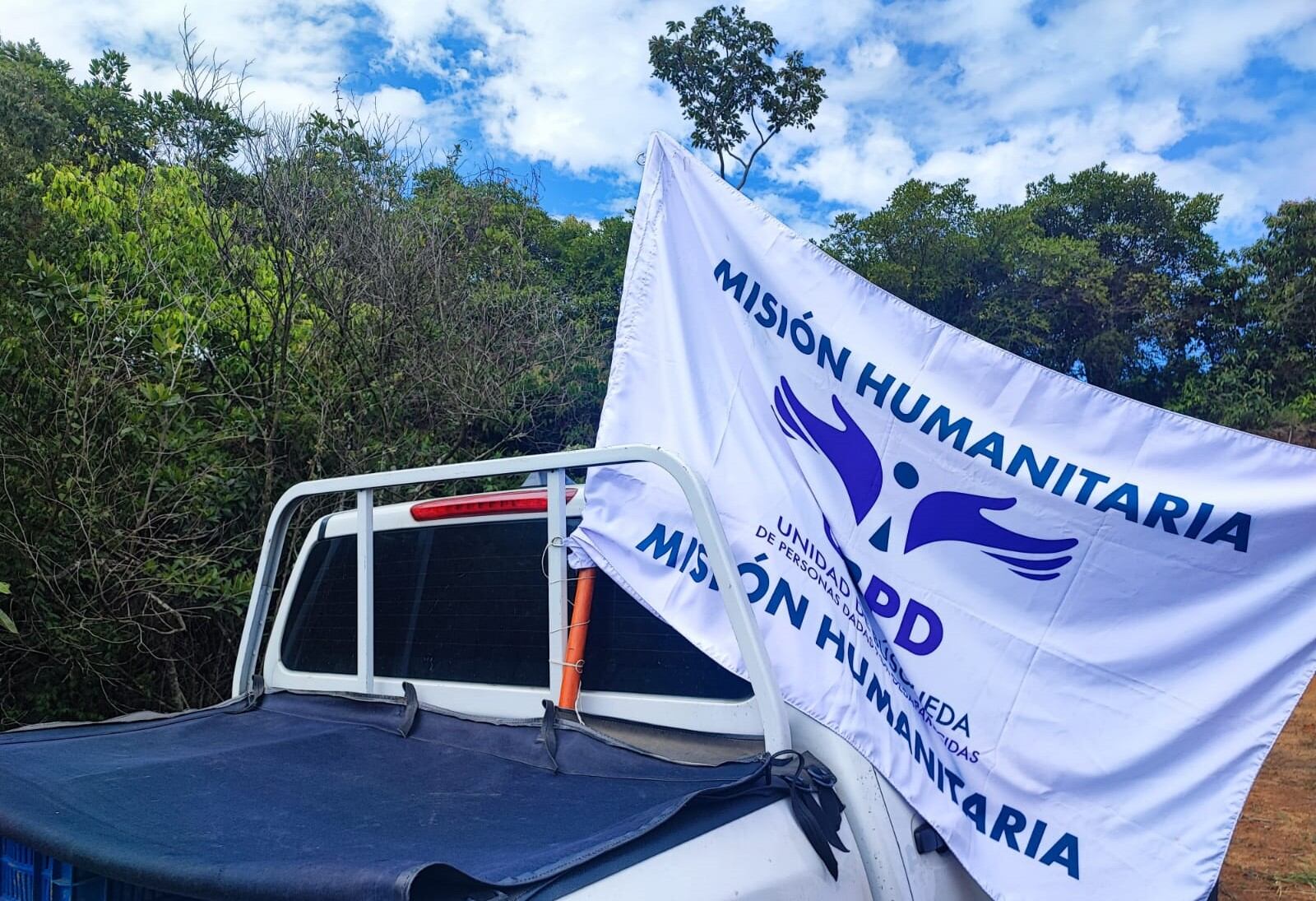 Realizaron una misión humanitaria para recuperar los restos oseos.