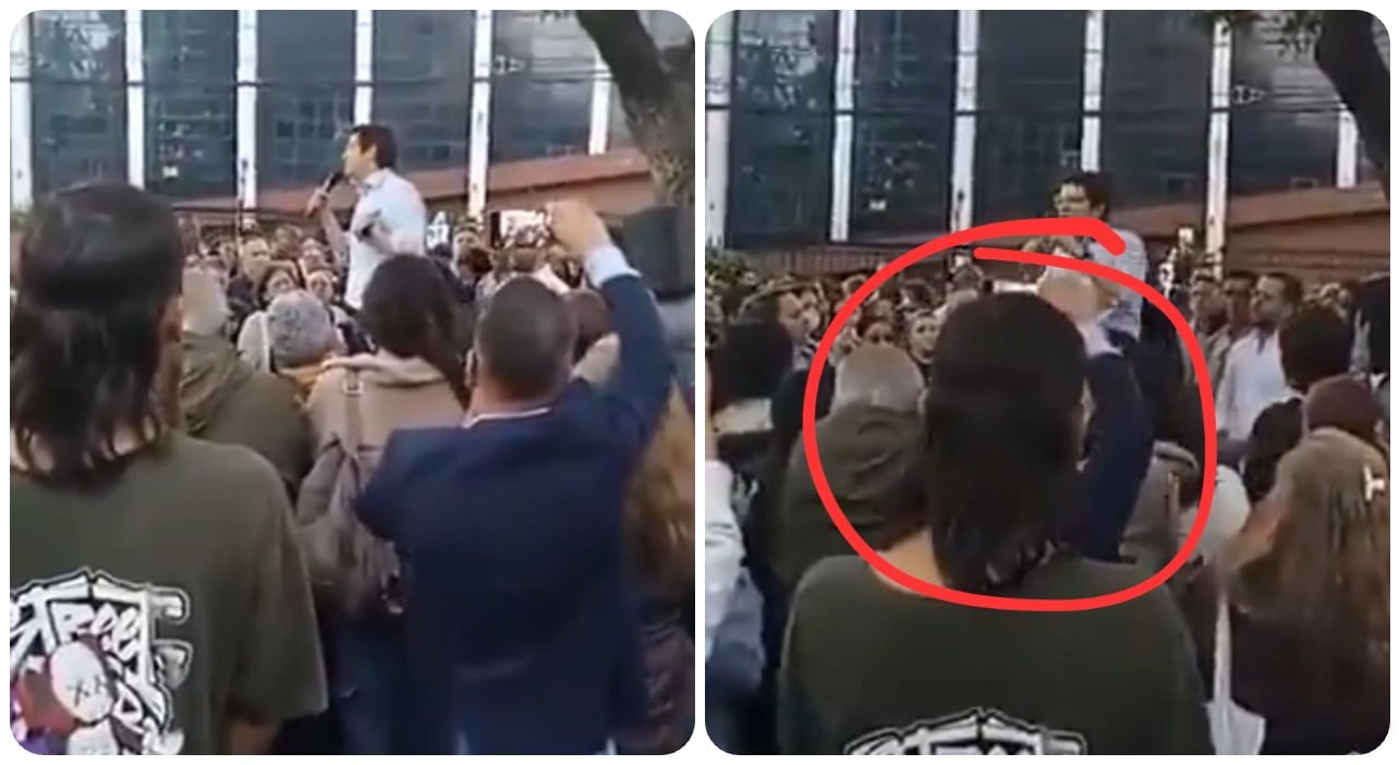 El video fue publicado en las redes sociales