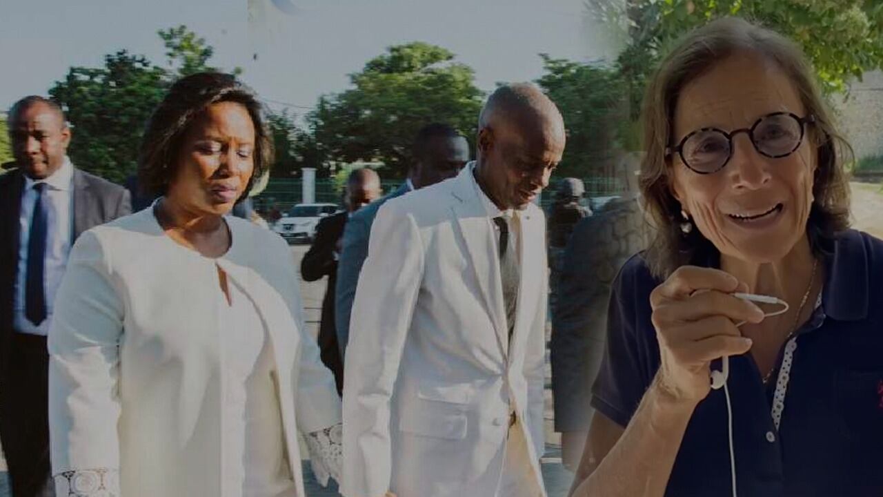 Salud Hernández Mora habla de la pareja presidencial de Haití