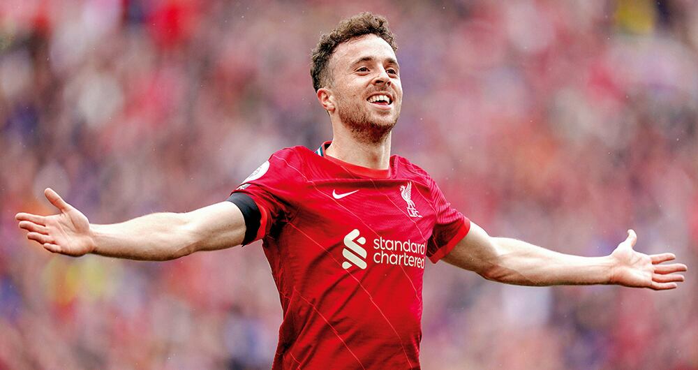 Diogo Jota, fallecido futbolista del Liverpool.