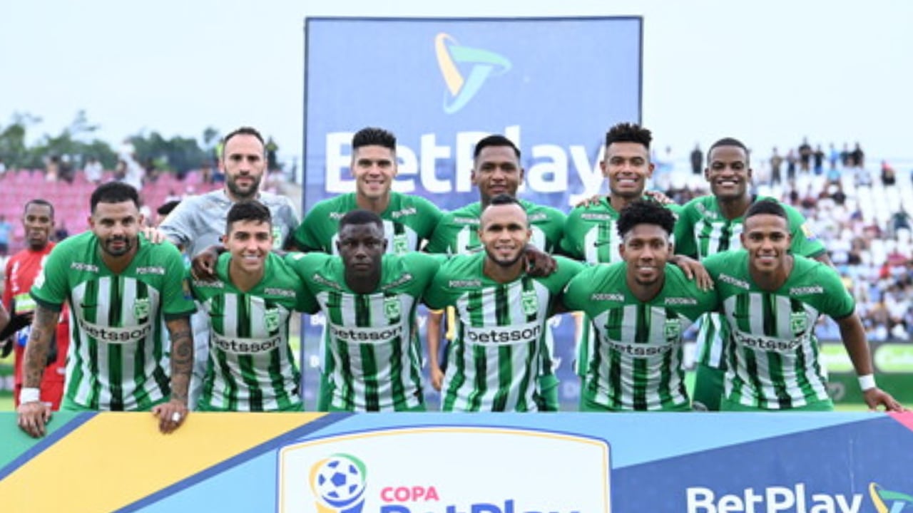Alfredo Morelos hace parte del plantel de Atlético Nacional
