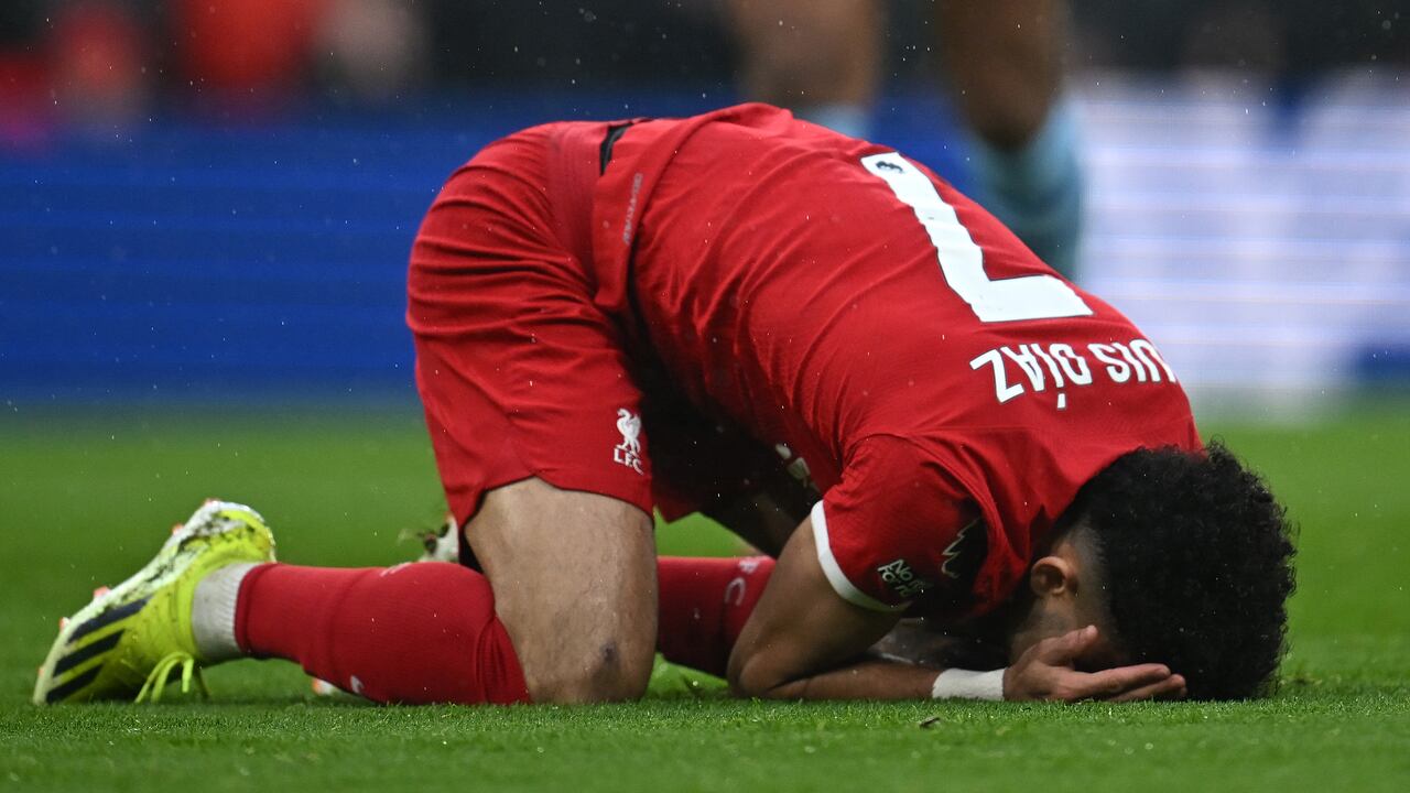 Luis Díaz fue una de las figuras de Liverpool ante Manchester City