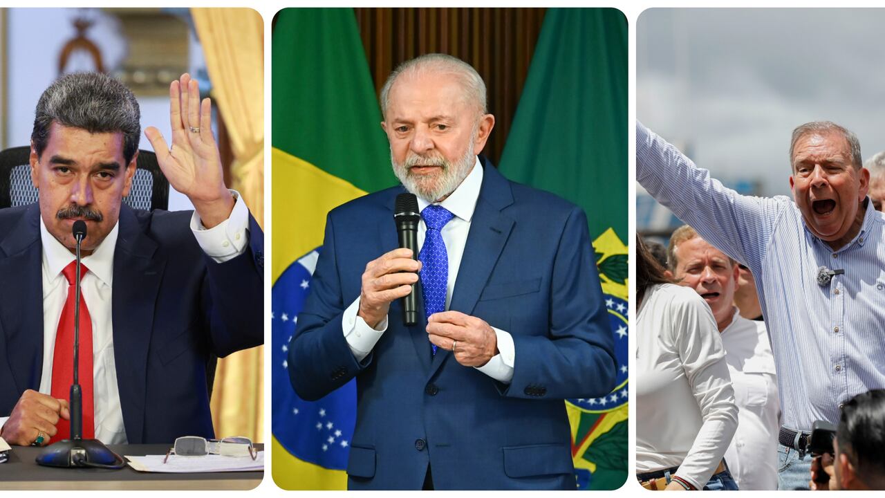 Maduro, Lula y González