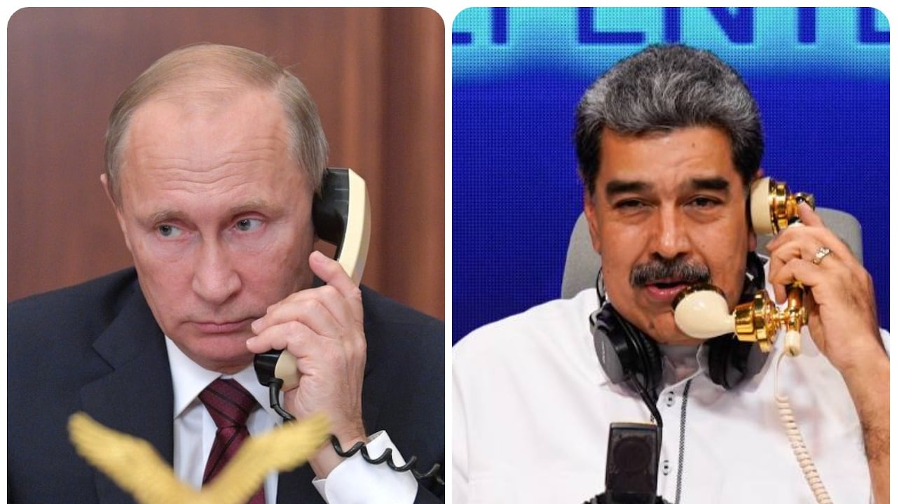 Vladimir Putin y Nicolás Maduro