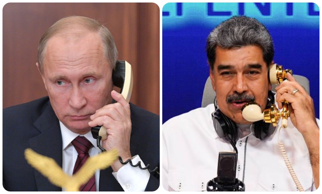 Vladimir Putin y Nicolás Maduro