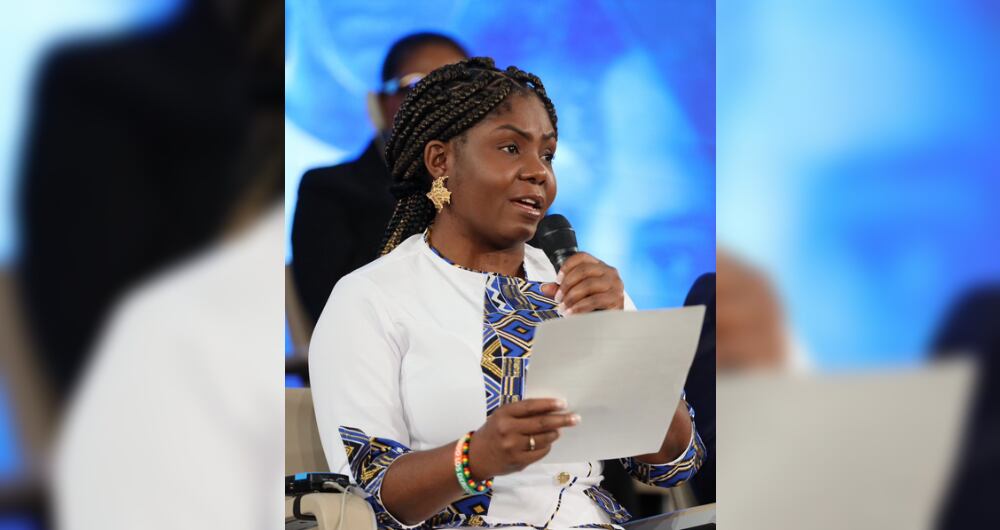 La vicepresidenta Francia Márquez en Ginebra (Suiza)