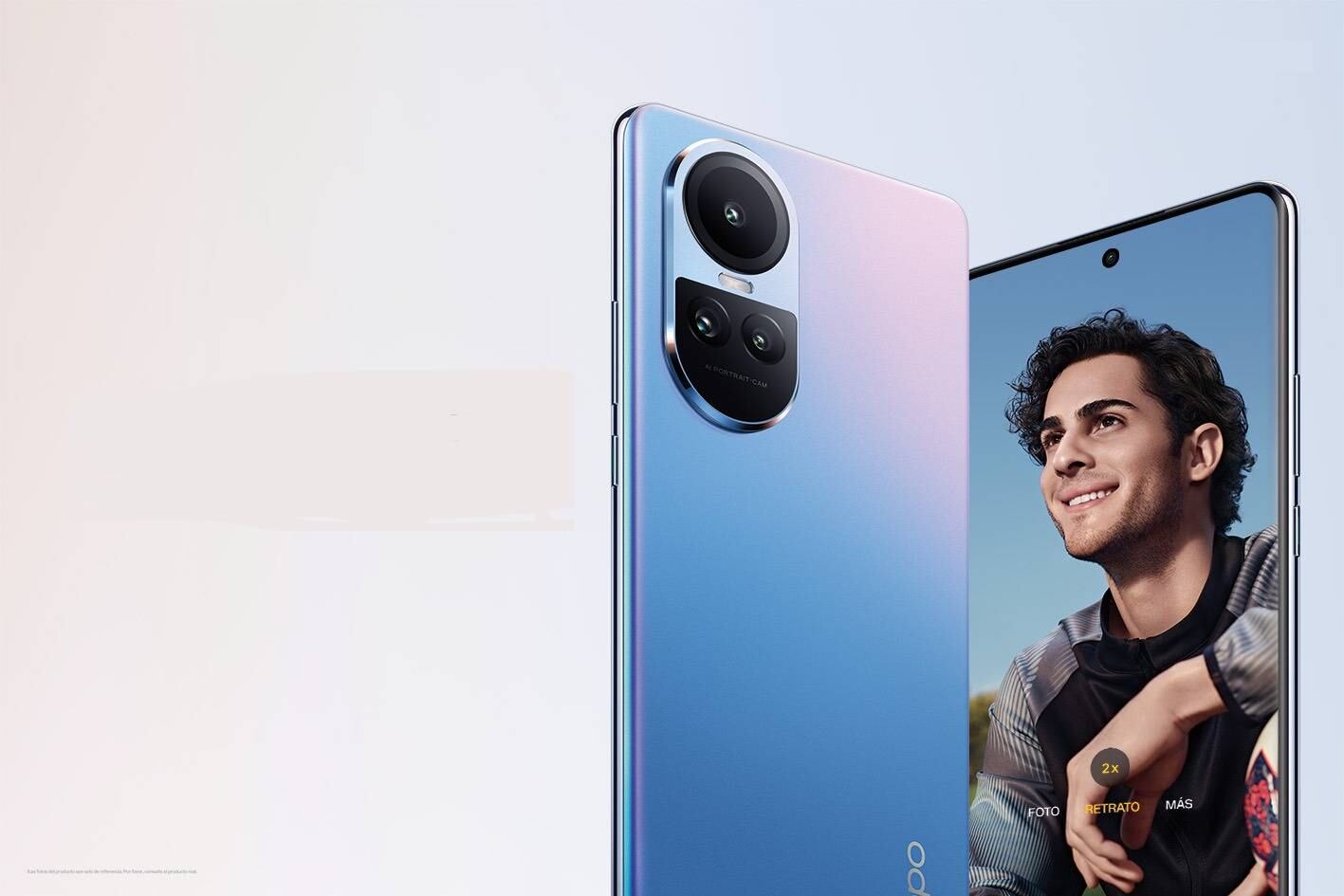 Oppo Reno 10, smartphone gama media.