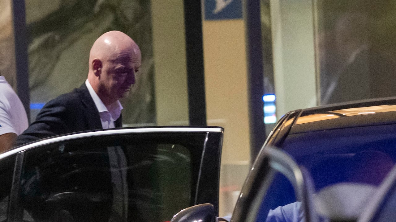 Gianni Infantino sale de Marruecos rumbo a Colombia.