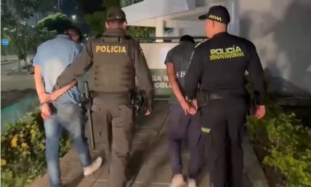 Los capturados tiene 31 y 38 años.